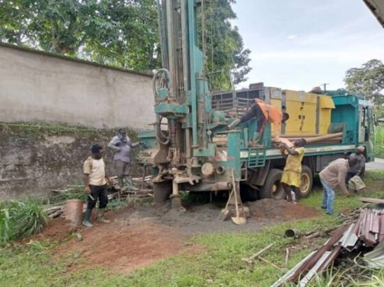 Réalisation d’un Forage au Marché B